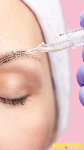 Microblading en badalona, clinica estetica Manuia junto al metro pompeu fabra